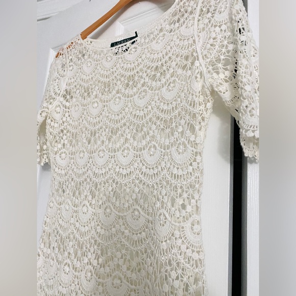 RALPH LAUREN Crochet Dress Without Lining - Picture 6 of 7